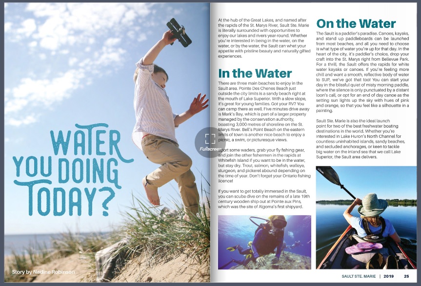 water you doing today sault