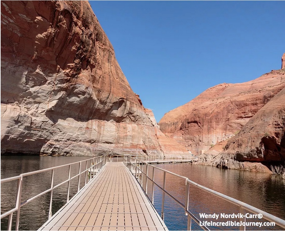 Explore Lake Powell. Take a boat tour to Rainbow Bridge.