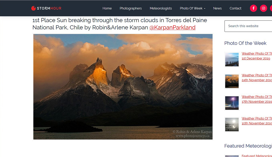 Storm Hour Photo Of the Week