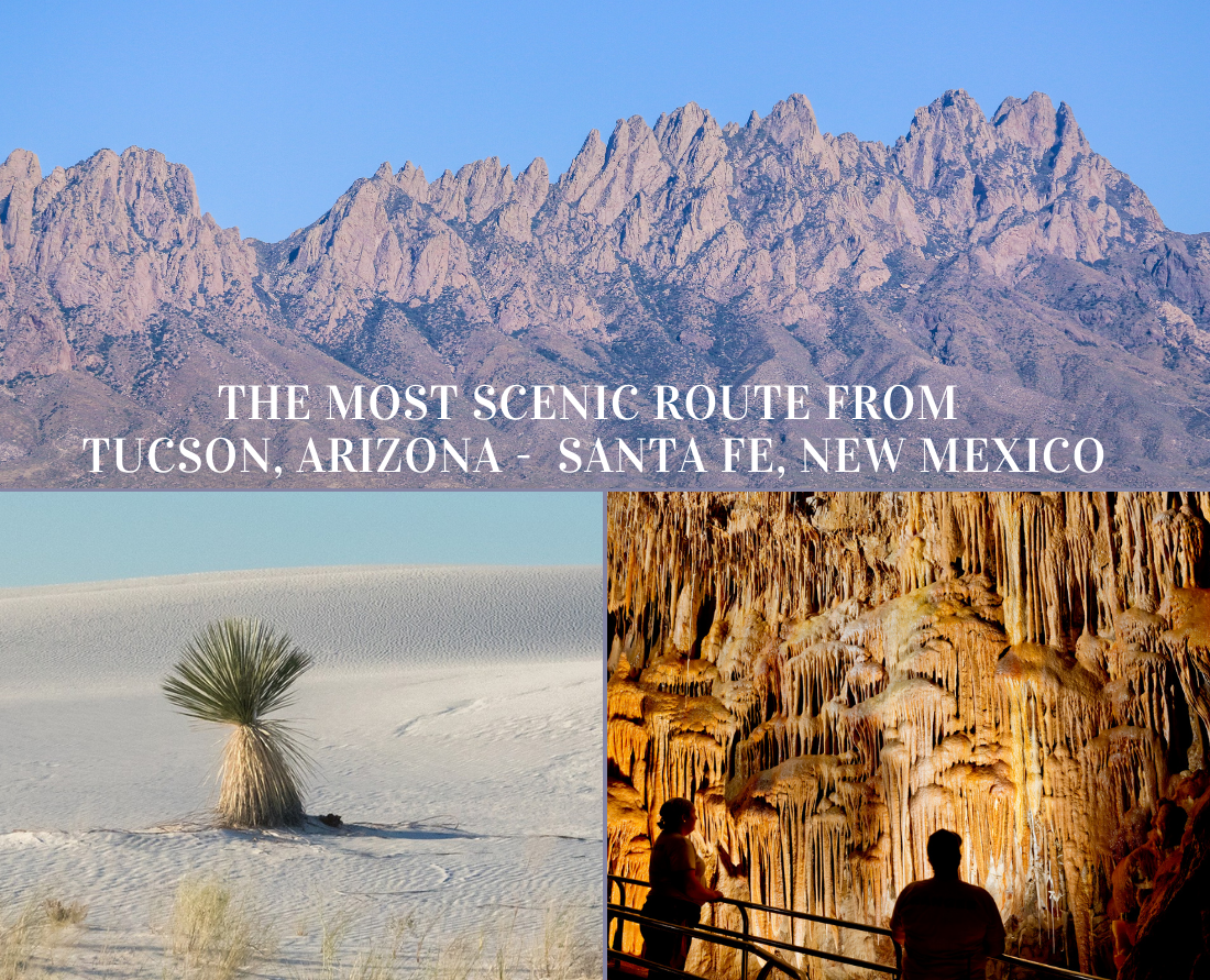 Most scenic route from Santa Fe to Tucson