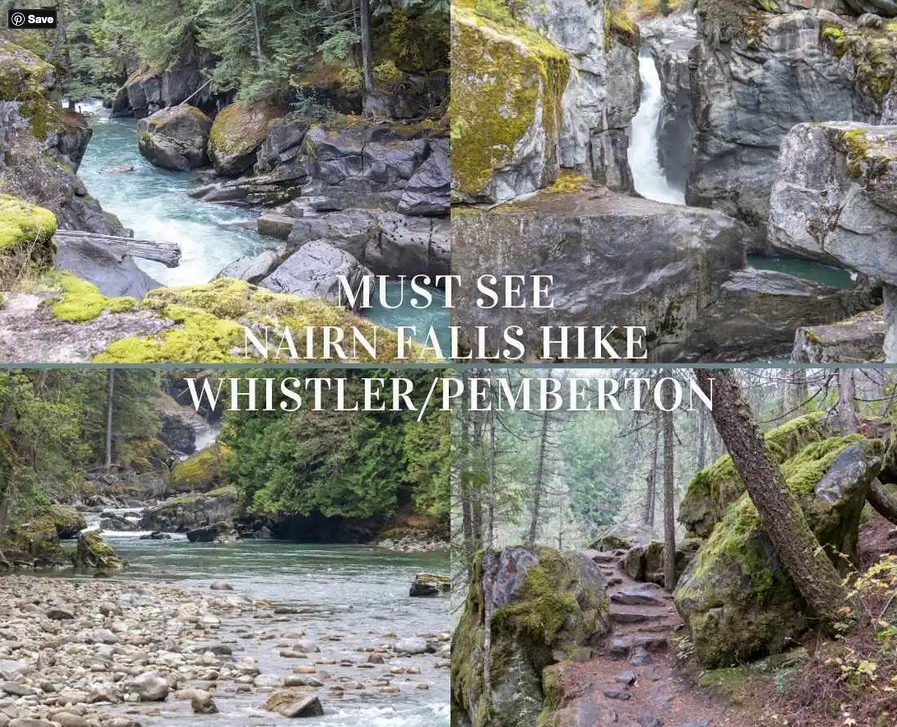 Narin Falls Whistler Hike