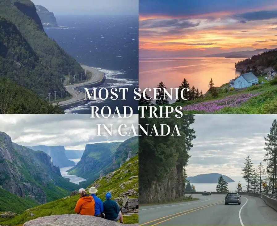 Scenic road trips in Canada