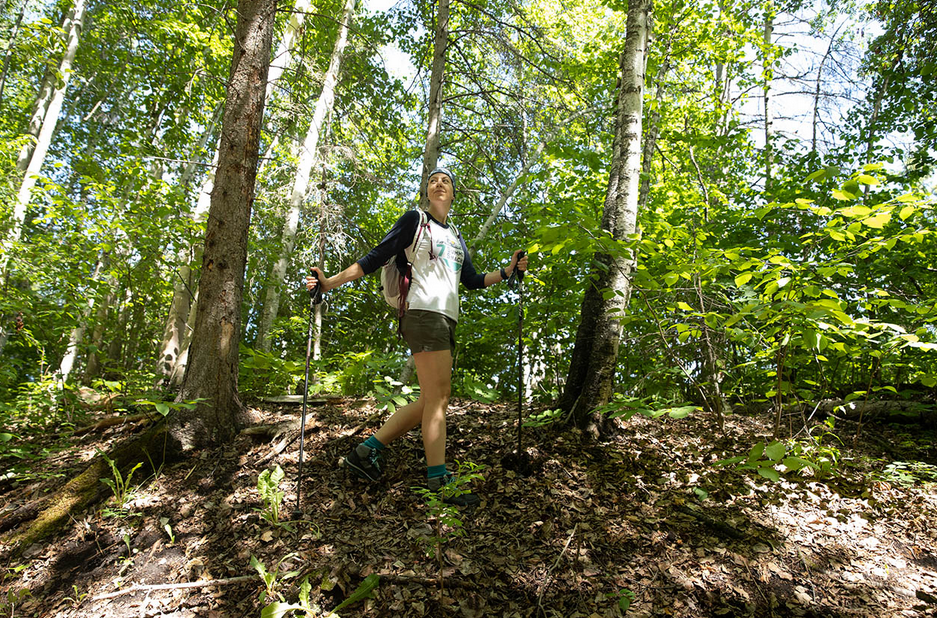 Alberta-based Kristyn Carriere of 7 Summits Snacks.