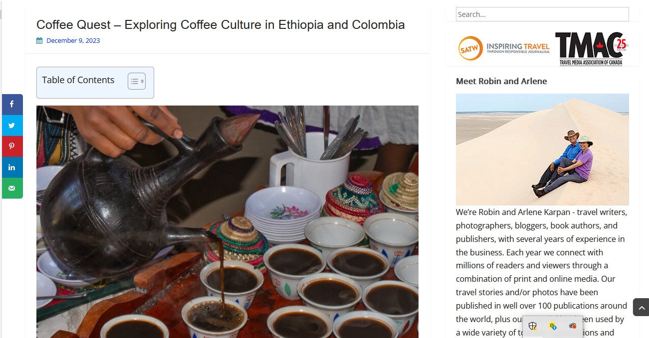 Coffee Quest – Exploring Coffee Culture in Ethiopia and Colombia